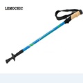 High quality LEMOCHIC nordic walking folding telescopic steel carbono trekking hiking walking stick cane for old
