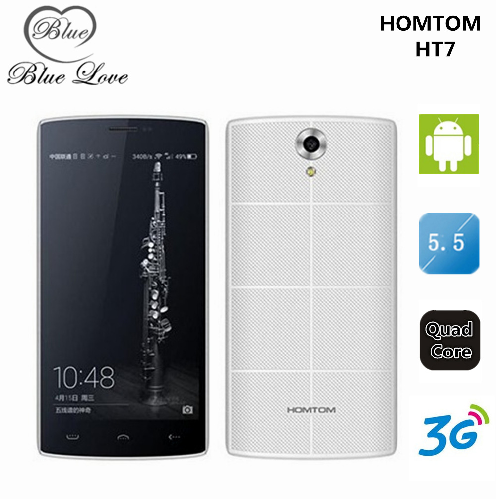 Presale Original HOMTOM HT7 Android 5 1 MTK6580A Smartphone 1G RAM 8G ROM 5 5 Inch