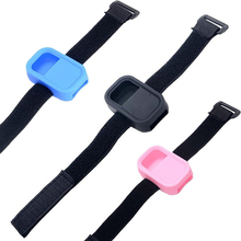 2014 new 7 colors hot silicone protective cover Slicone GoPro Hero3 +/3 of the Wi-Fi wireless remote control / elastic wristband