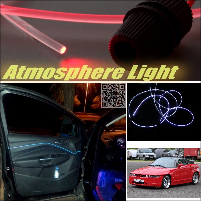 Car Atmosphere Light Fiber Optic Band For Alfa Romeo RZ SZ AR ES-30Furiosa Interior Refit No Dizzling Cab Inside DIY Air light