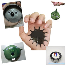 Magnetic Rubber Mud Strong plasticine Putty Magnetic clay Awesome Education Novelty Toys Gift for Kids Aluminum box