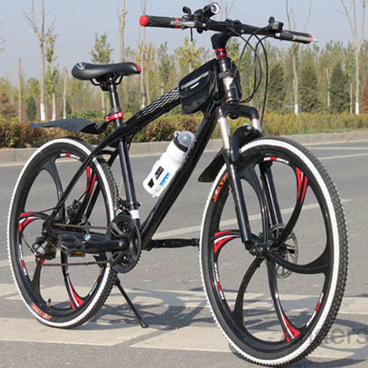 Free Shipping 26 Inch 24 Speed mountain bike bicycle Double Disc Brake downhill Road Bike Special