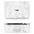 Hot Sale Laptop Sticker For Macbook Vinyl Decal Front Wrist Pad Sticker Marble Grain Skin For