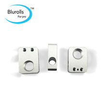 3 D printer accessory Reprap DIY parts aluminum heater/heating block oxidation treatment great quality free shipping