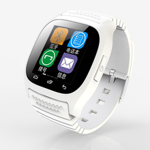 Smartwatch M26 Bluetooth Smart Watch With LED Alitmeter Music Player Pedometer For Apple IOS Android Smart Phone