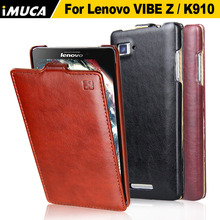 Luxury Quality Lenovo Vibe Z K910 Case capa fundas vertical Flip Leather Case Cover For Lenovo