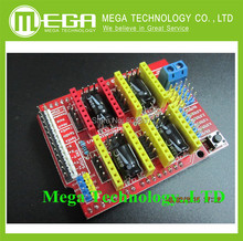 2pcs/lot 3D printer engraving machine stepper motor expansion board V3 , 4 stepper motor drive module for 3D printer Arduino