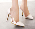 White Pumps Extreme High HeelS Wedges Women Heels 2016 Sexy Sandals Shoes Pointed Toe High Heels
