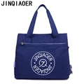 JINQIAOER Nylon Messenger Bag Large Capacity Women Shoulder Bag Waterproof Handbag Casual Tote Fashion Crossbody Bag
