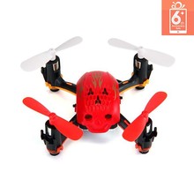 Global Drone GW008 2.4G Mini Skull Drone Mini 6-AXIS Remote Control Drone Quadcopter Small Quadcopter Black Quadcopter VS FQ777