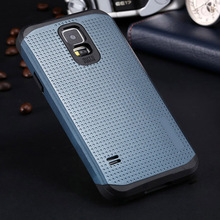 Top Quality Affordable Cool Fashion SPIGEN SGP Case For Samsung Galaxy S5 Slim Armor Double Layer Back Cover Phone Bags YXF03827