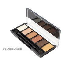 Sugar Box 6 Colors Eyeshadow Palette Glamorous Smokey Eye Shadow Makeup Makeup Kit