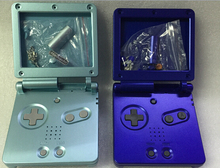 white silver color Full Housing Shell Case Cover Replacement for Nintendo GBA SP Gameboy Advance SP
