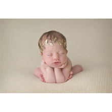1 set 2016 Fashion Cute Mommy and Me Gold Silver Baby Girl Leaf Headbands hairband Hair