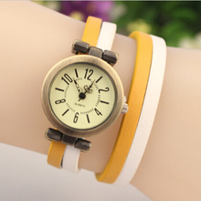Fashion Women Quartz Watch New Fashion Casual Multilayer Leather Watch Women Wristwatch Ladies Dress Watch Relogio