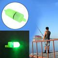 1 pcs Fishing Bells Alarm Clip Night Fishing Rod Tip White LED Light Twin Bells Bite