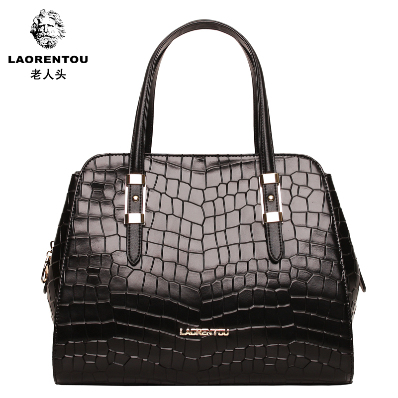 Crocodile women's handbag 2013 women's japanned leather handbag crocodile pattern leather bag fashion female one shoulder
