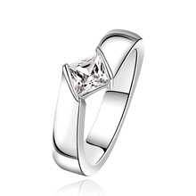 2014 Hot sell Chrismas gift Wholesale silver plated ring fashion jewelry zone qru ring SMTR635