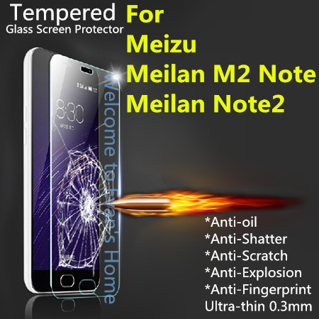 Meizu m2 note Screen Protector 5.5 inch Explosion-...
