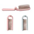 Women Hair Brush Folding Combs Portable Cute DIY Salon Hairdressing Anti static Plastic TPEE Comb Beauty