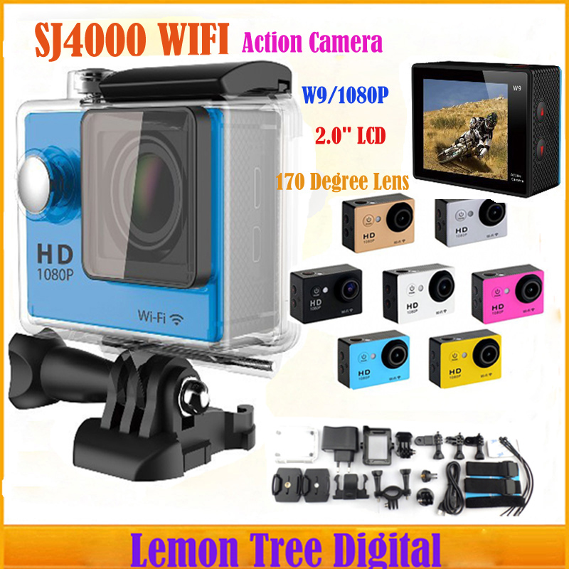 Action Camera W9 WiFi Full HD 1080P 30fps 2.0