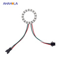 5v ws2812 ws2812b angle eye 16 pcs ws2812 ws2812b led with heatsink magic color
