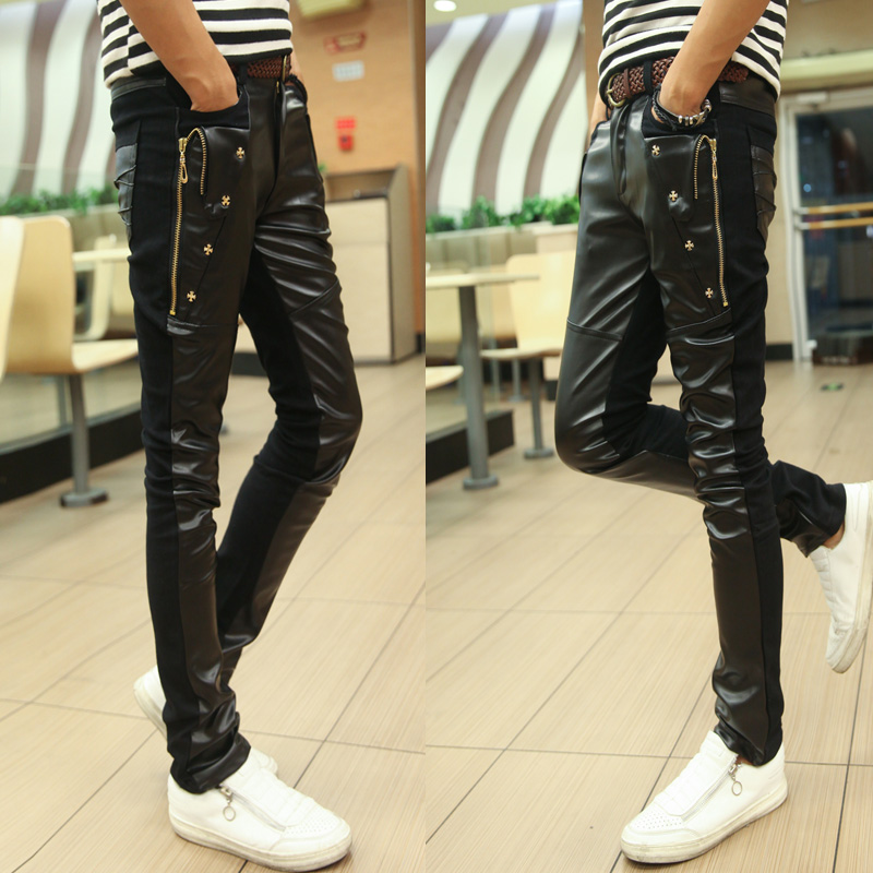 new look leather pants