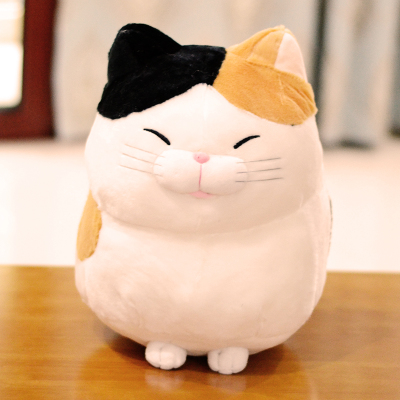 fat cat stuffed toy