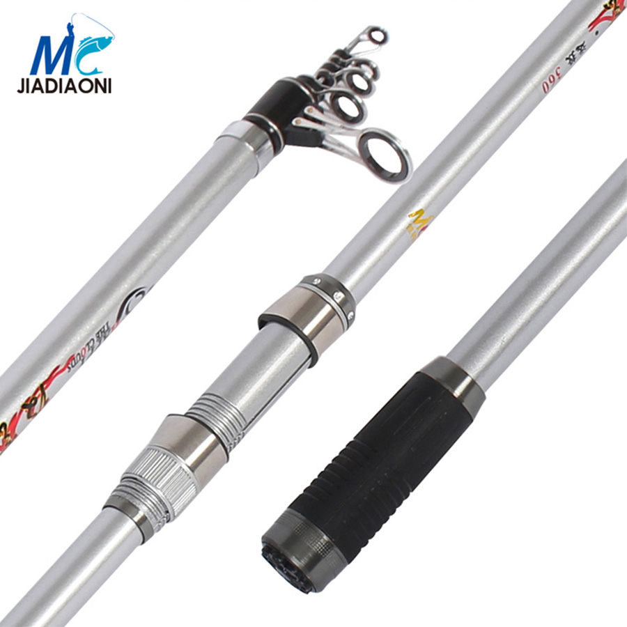 JIADIAONI 99%Carbon Telescopic Fishing Rod Fly Fishing Distance Throwing Long Fishing Rod Carp Fishing Tackle Products China