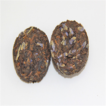 Ripe Mini Puerh Tea 2 Kinds of Flavor Lavender and Rose 20pcs Tuo Cha Tea Puer