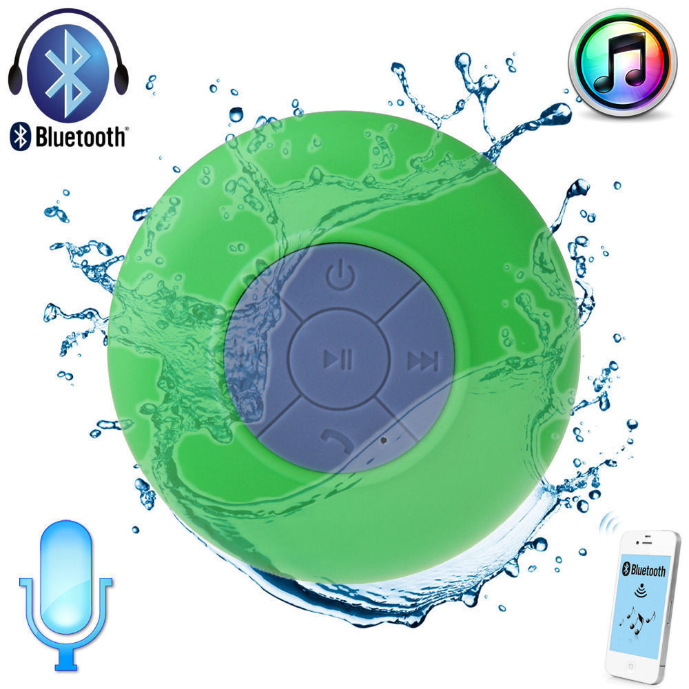 Mini Portable Waterproof Bluetooth Speaker with Mic for Hand free Call Wireless Shower Speaker with Suction for Cellphone Holder Mini Portable Waterproof Bluetooth Speaker with Mic for Hand free Call Wireless Shower Speaker with Suction for Cellphone Holder