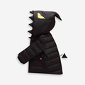 Little monster Baby boys girls down Pure colour coat with cap hooded kids down jacket outwear