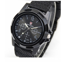 Hot Sale New Fashion Soldier Military Quartz Canvas Strap Fabric Dress Watch Men Outdoor Sports Watches For Male