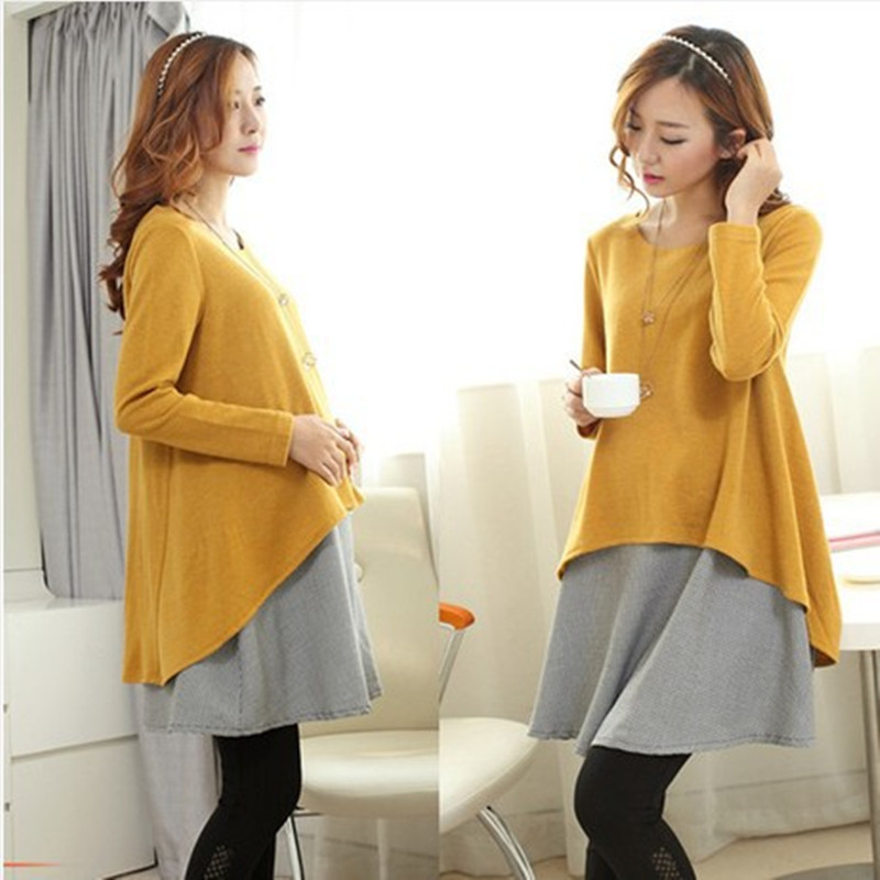 Hi low sweater Clothes for pregnant women, Long sleeve
