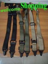 5pcs/lot Sling Hunting Sling Shooting Rifle Carry Belt ( Black, Tan, Green)
