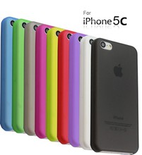 Phone Cover Cases For Apple iPhone5C iPhone 5C Case For Mobile Phone Protection Shell Logo Clearly Ultra-thin 1PC Free Shipping