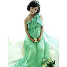 Maternity Photography Props Clothes Pregnancy Photo Shoot Gown Set Top Dresses Pregnant Women Clothing Baby Shower Free shipping