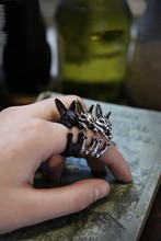 2015 Retro Animal Rabbit Ring Size Free Adjustable-12pcs/lot(Antique Bronze/Antique Silver/Gun Black 3 Colors Free Collocation)