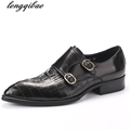 New brand crocodile men set foot leisure and business men leather shoes British fashion trend of