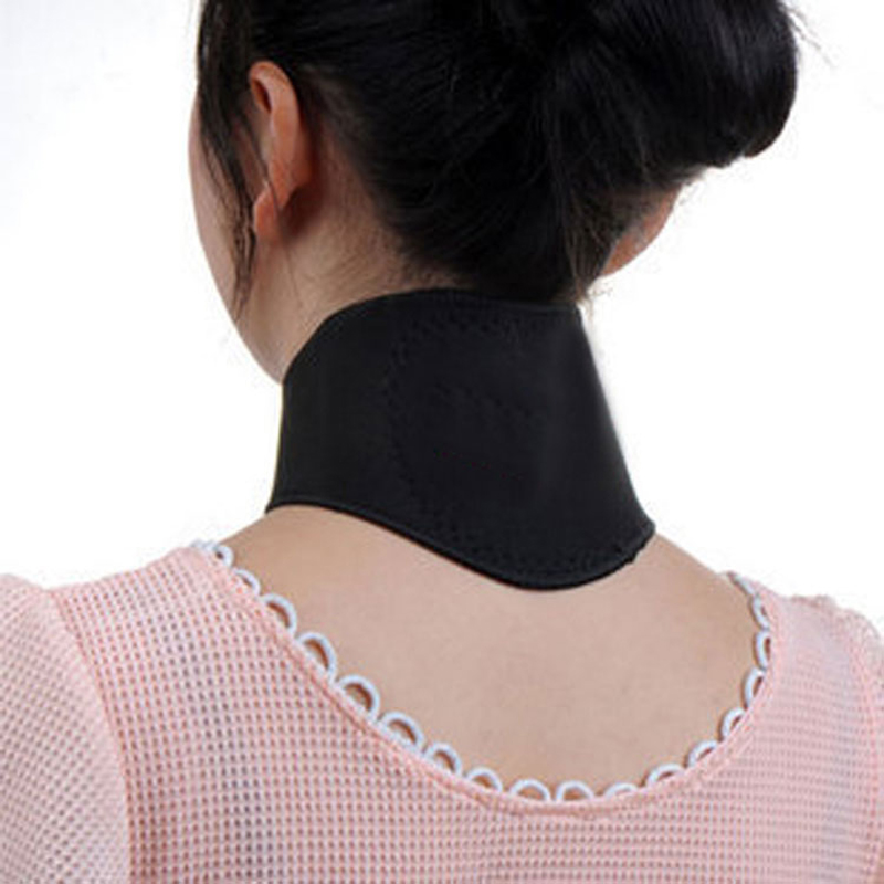 New 1pcs Tourmaline Magnetic Therapy Neck Massager Cervical Vertebra Massager Protection Body Massagers