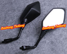 Motorcycle Left Right Rear Wing Rearview Rear View Mirrors for Kawasaki ER6N Z750 Z1000 ALL Year Black, Spare Parts Accessories