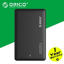 Hot ! ORICO 2599US3 2.5 hdd enclosure Sata to USB 3.0 external free tool hdd enclosures 5GBPS hdd external case Free shipping