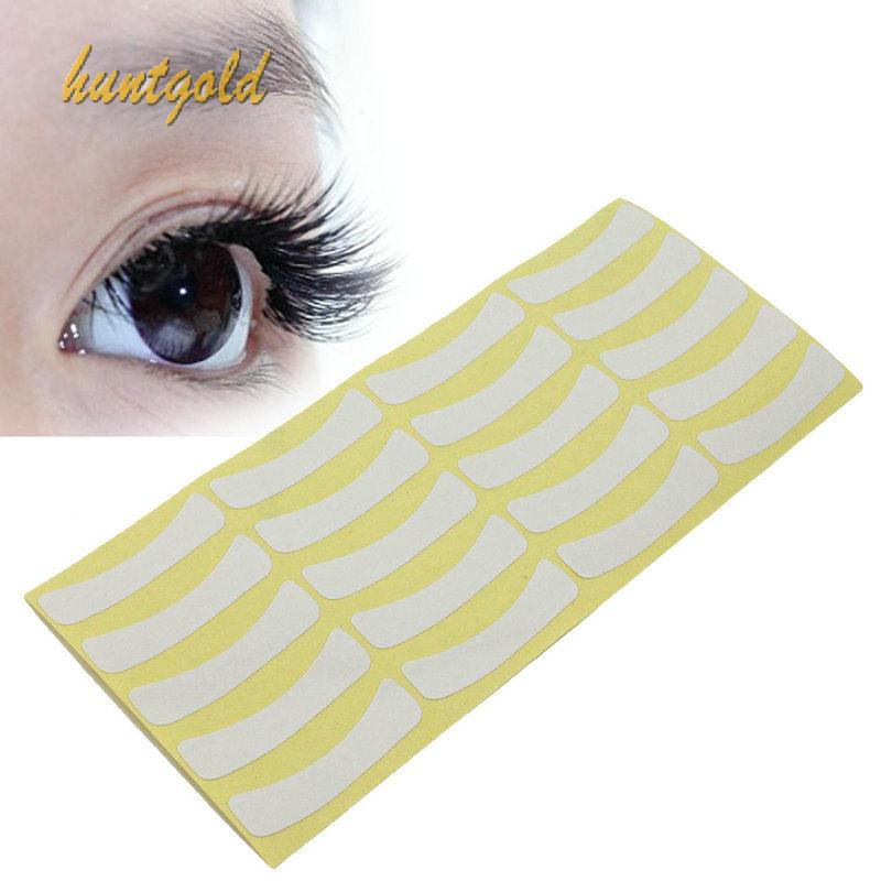 Hot 100 Pairs Under Tape Eyelash False Eye Lashes Individual Extentions Tools