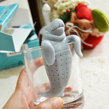 1pcs tea Infuser Tea Strainers Sea Lion Manatee modeling Home supplies New Year gift Kitchen accessories