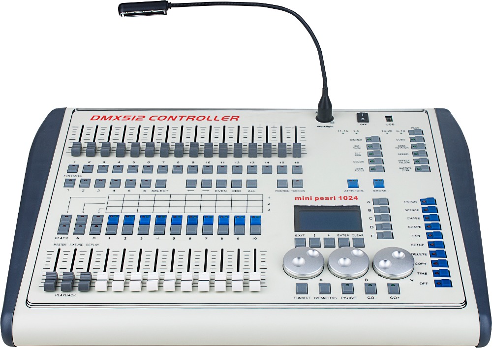 Mini Pearl 1024 DMX Controller Stage Light DMX Lighting Controller With