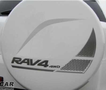 toyota rav4 wheel cover stickers #7