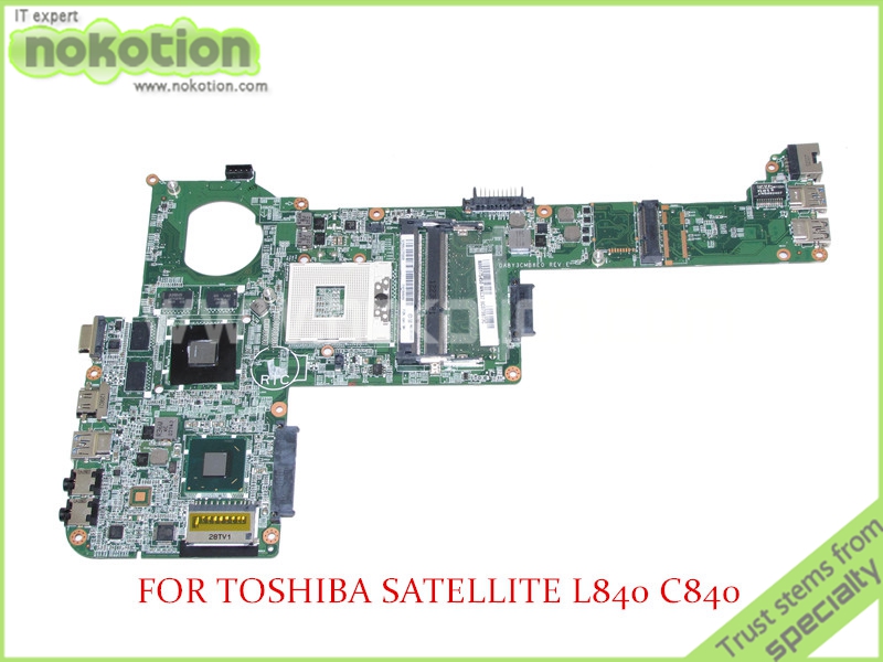 DABY3CMB8E0 REV E A000175450 For toshiba font b Satellite b font C840 L840 Laptop motherboard HD4000
