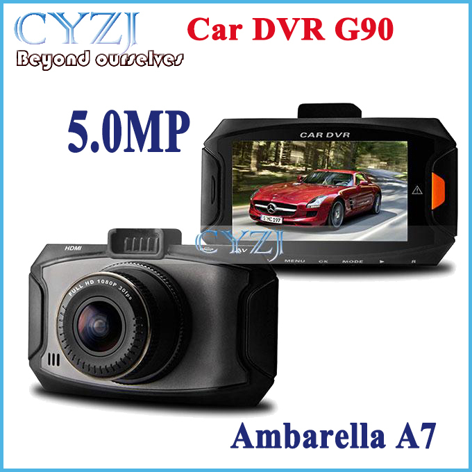 G90   5. 0mp Ambarella A7 -dash cam Full HD 2.7 