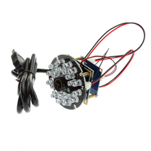 Full Hd 2MP 1920 x 1080 6mm lens 1/2.7 CMOS OV2710 mini IR cut & IR LED board infrared usb camera module