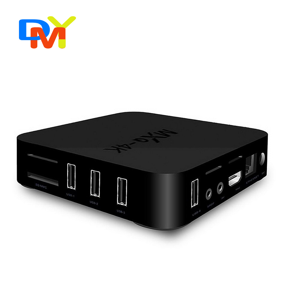 MXQ-4K RK3229 Android 4.4 Pre-installed Kodi TV BOX 1G/8G 2.4G WiFi 10/100 BaseT H.264/H.265 10Bit HDMI DLNA AirPlay Miracast
